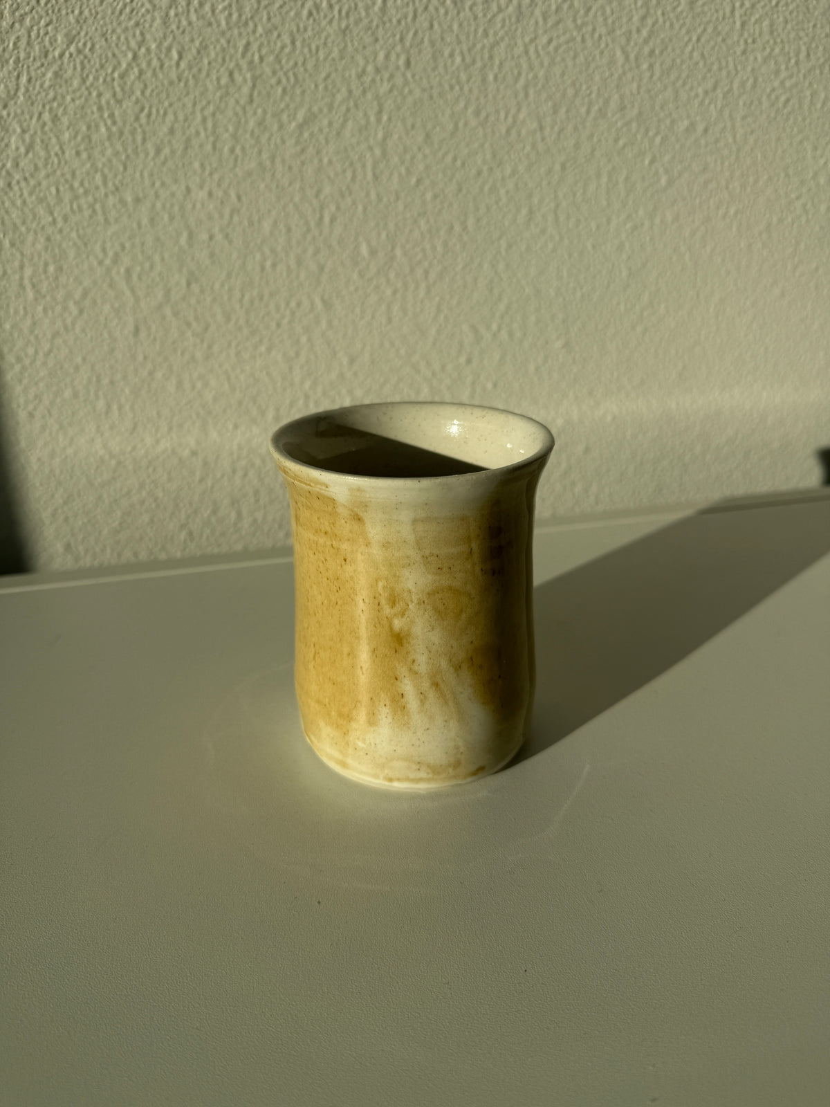 Creme brulee short vase