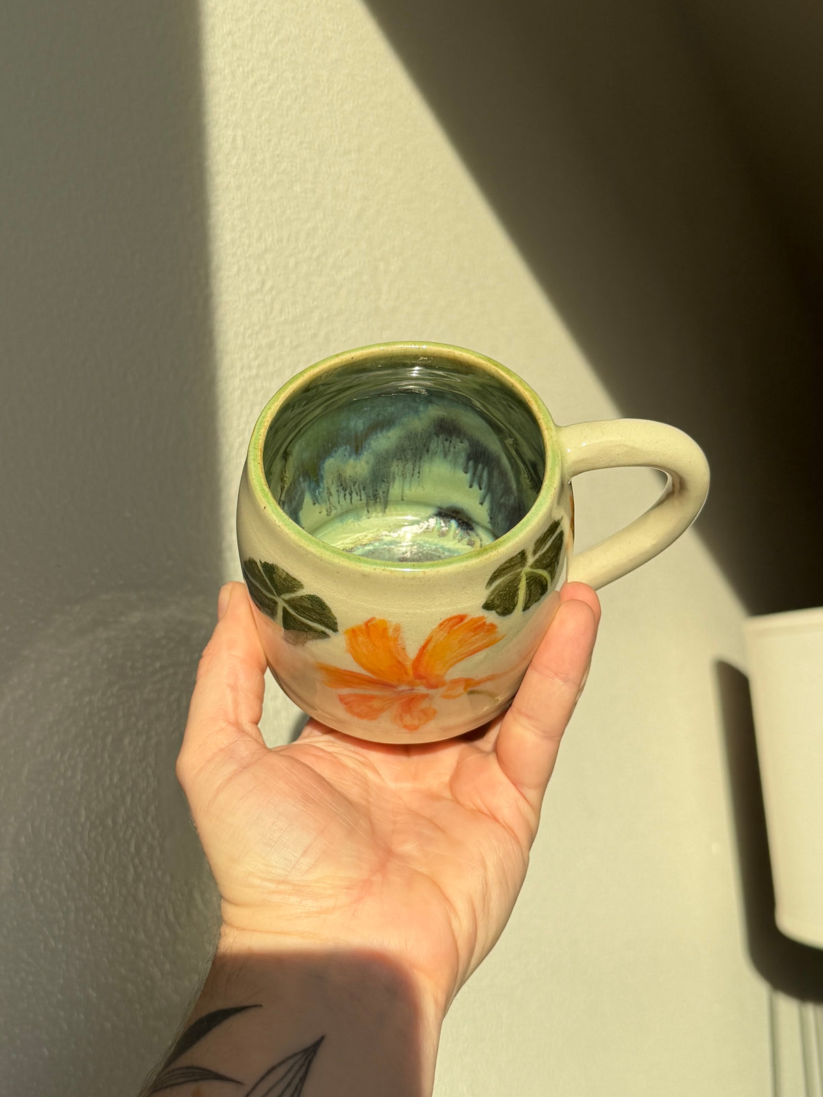 Nasturtium mug