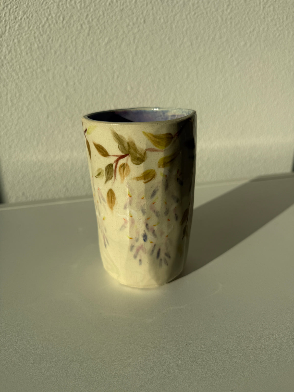 Wisteria vase