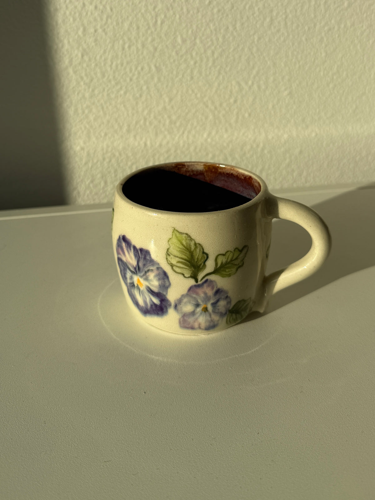 Pansy mug