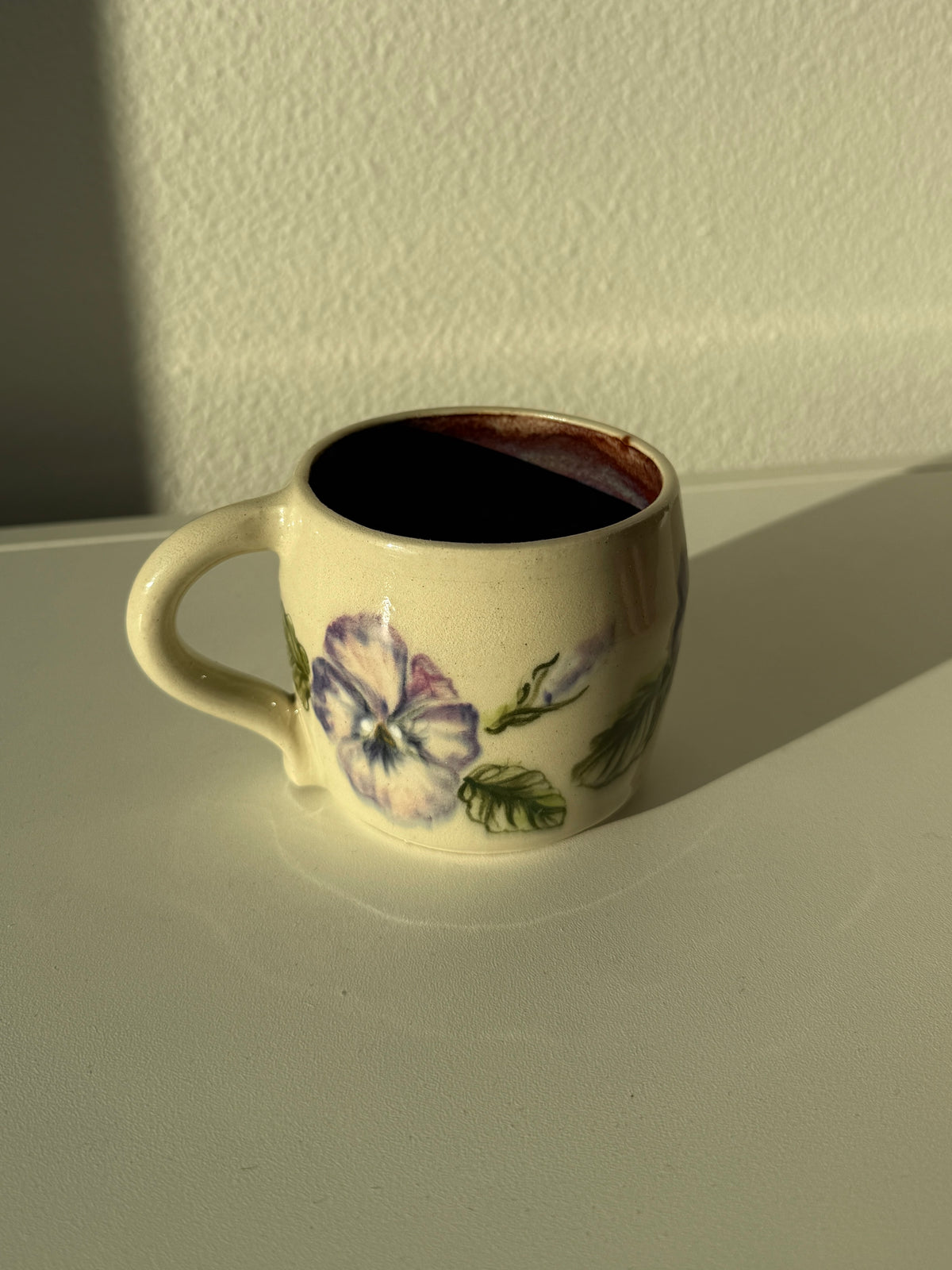 Pansy mug
