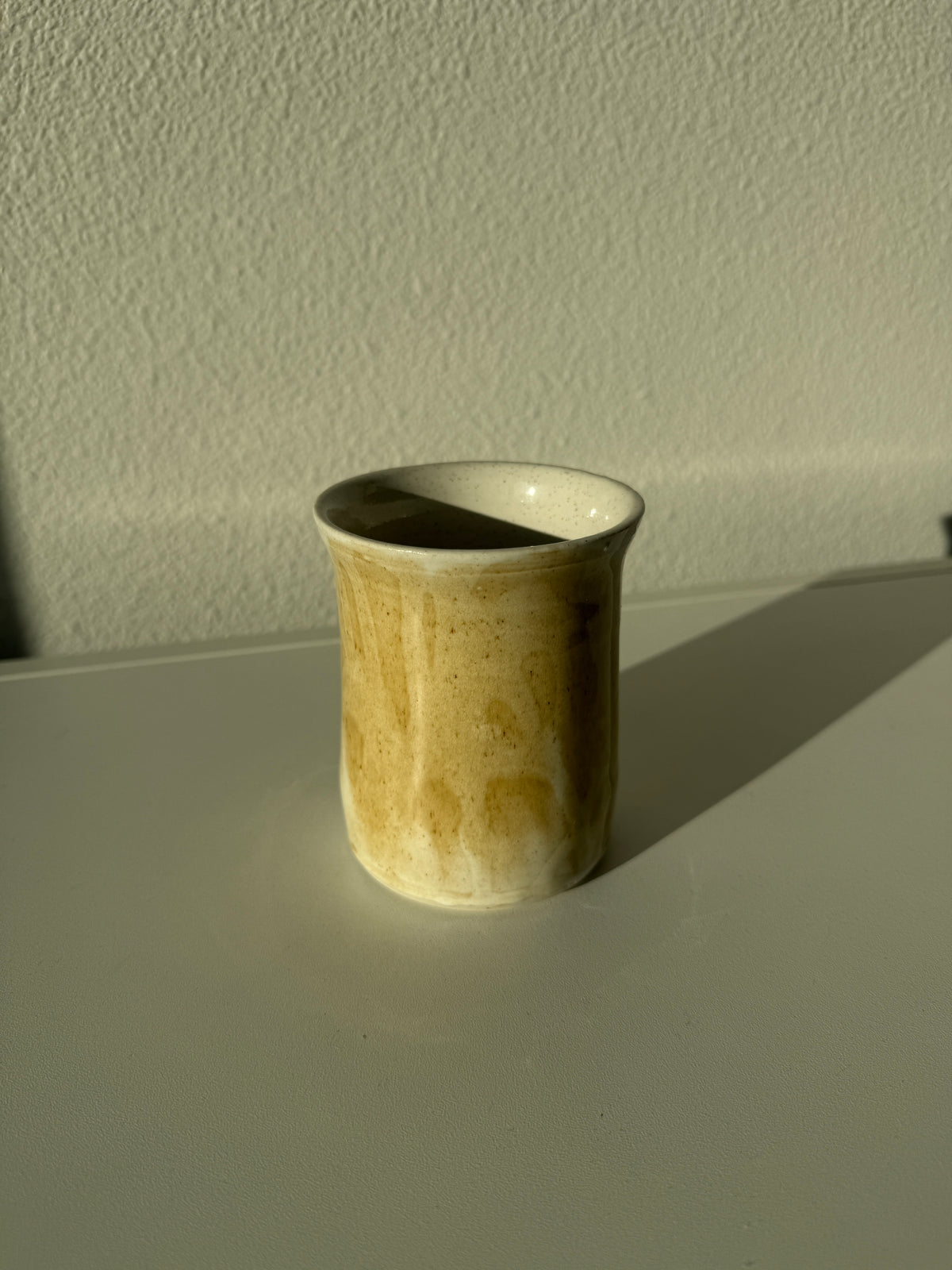 Creme brulee short vase